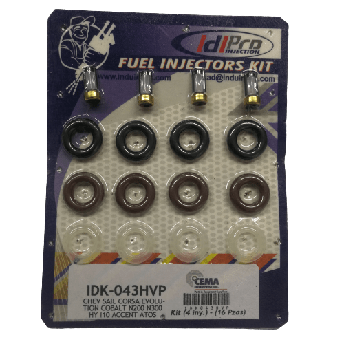 Kit reparación inyectores Chevrolet Sail