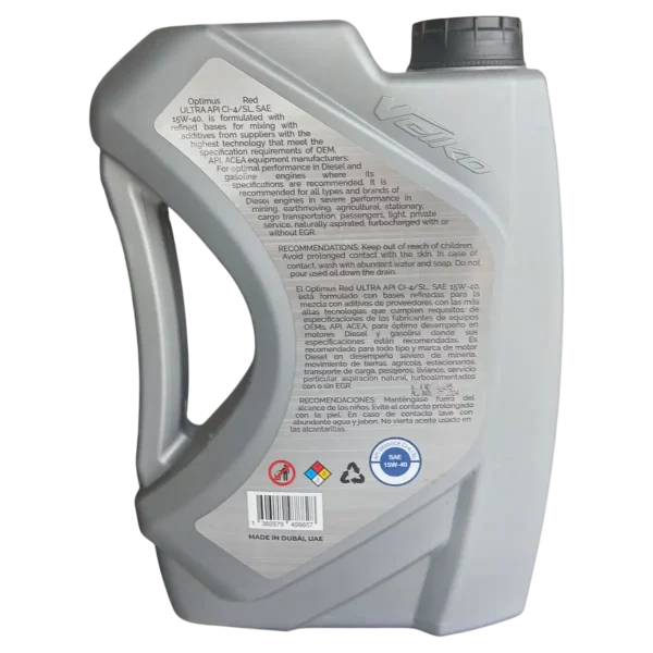 Aceite 15W40 Galón Velko