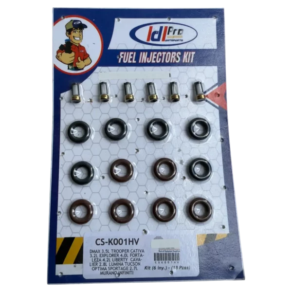 Kit reparación inyectores Chevrolet Dmax 3.5