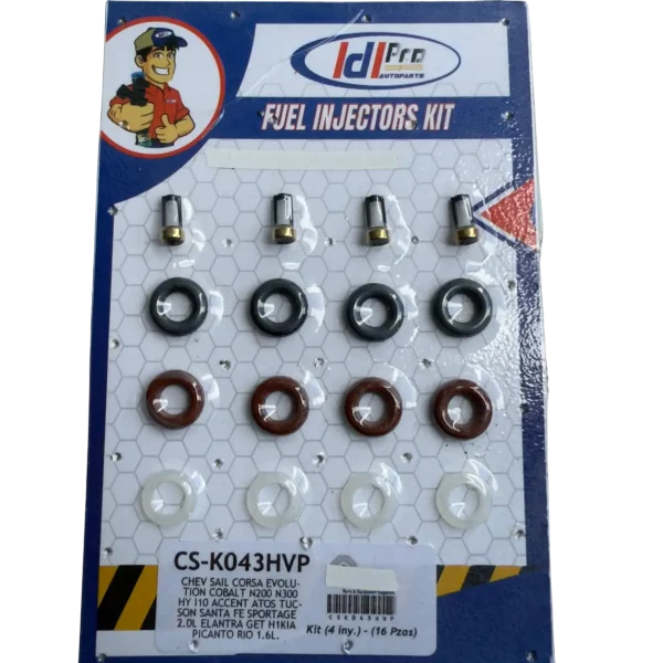 Kit reparación inyectores Chevrolet Sail