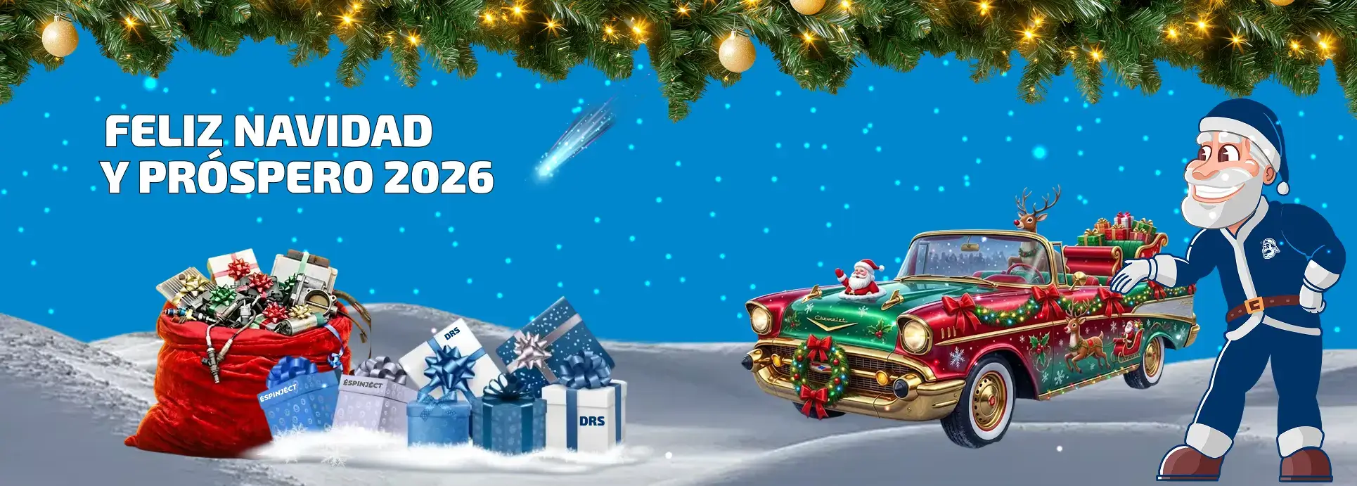 Banner diciembre navidad don repuestos PC