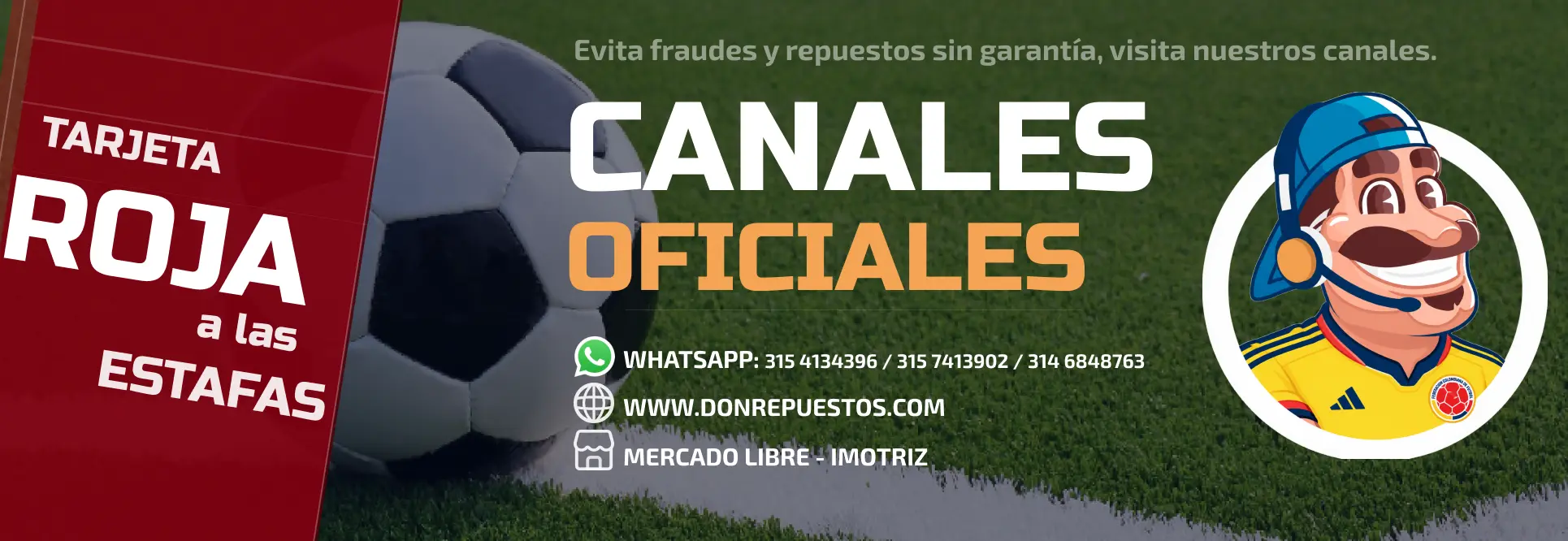 Banner Seleccion Colombia Junio Canales Oficiales